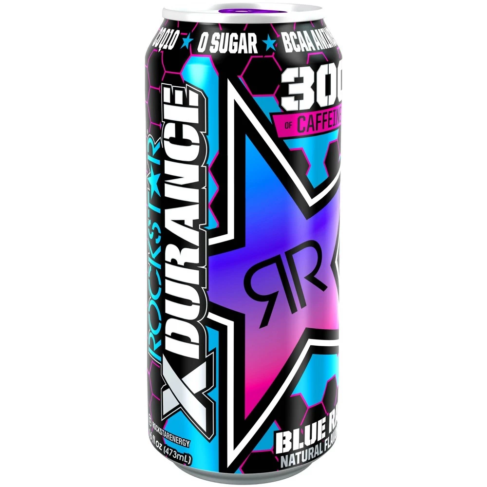 ROCKSTAR XD BLU RAZ 16OZ