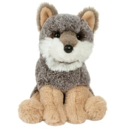 Albie Wolf Mini Soft Plush Stuffed Animal 6 Inches