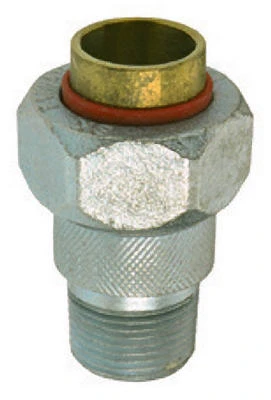 Lead Free Dielectric Union Pipe Fittings, 3/4 Inch by 3/4 Inch