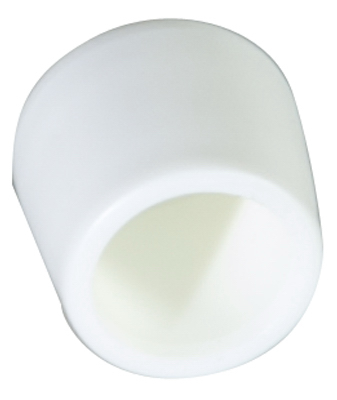 White Plastic Folding Chair Rubber Foot Replacement Cap