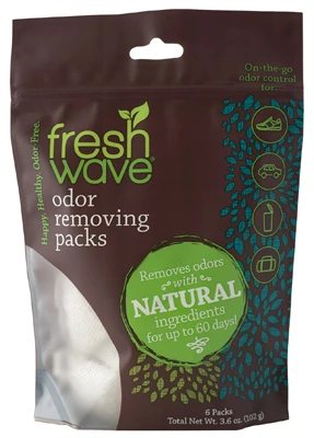 Air Freshening Sachets, 6 Count, Odor Eliminating, Natural Ingredients