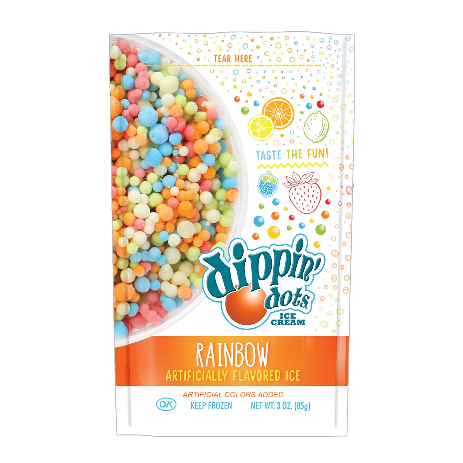 Rainbow Ice Cream Mix 3 Oz Pouch - Colorful Blend Of Flavors
