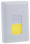 Cob Led Switch Light With Glide Switch, 400 Lumens, Portable, Battery Operated