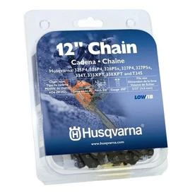 12-inch Low Kickback Replacement Saw Chain For Lightweight Chainsaws