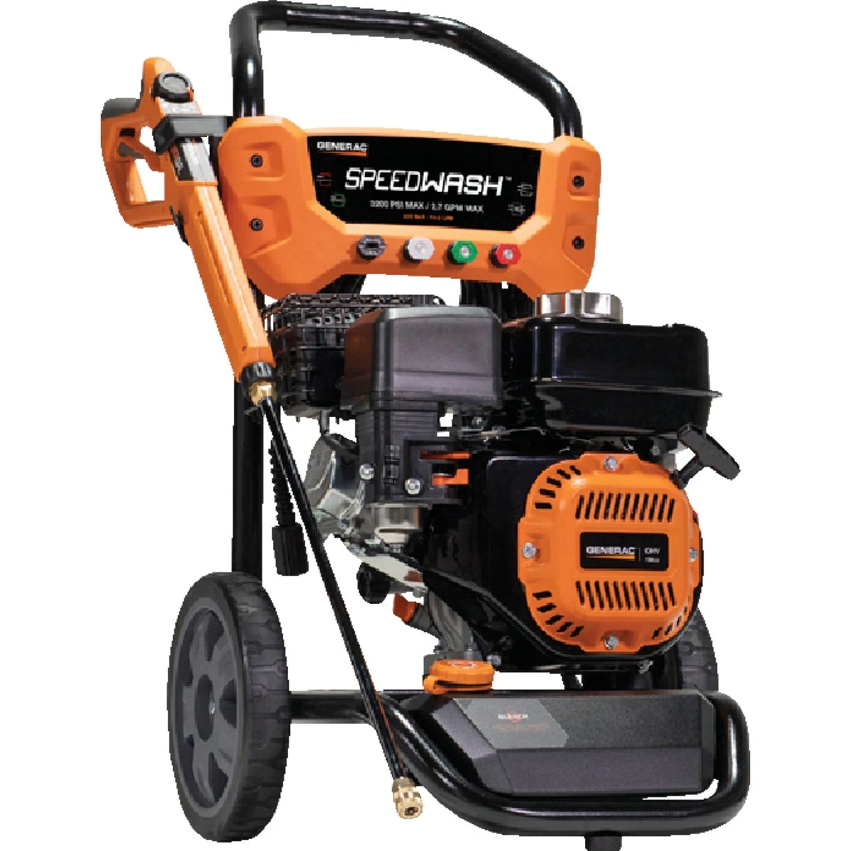 3200 Psi Gas Powered Residential Pressure Washer With 30 Ft Hose