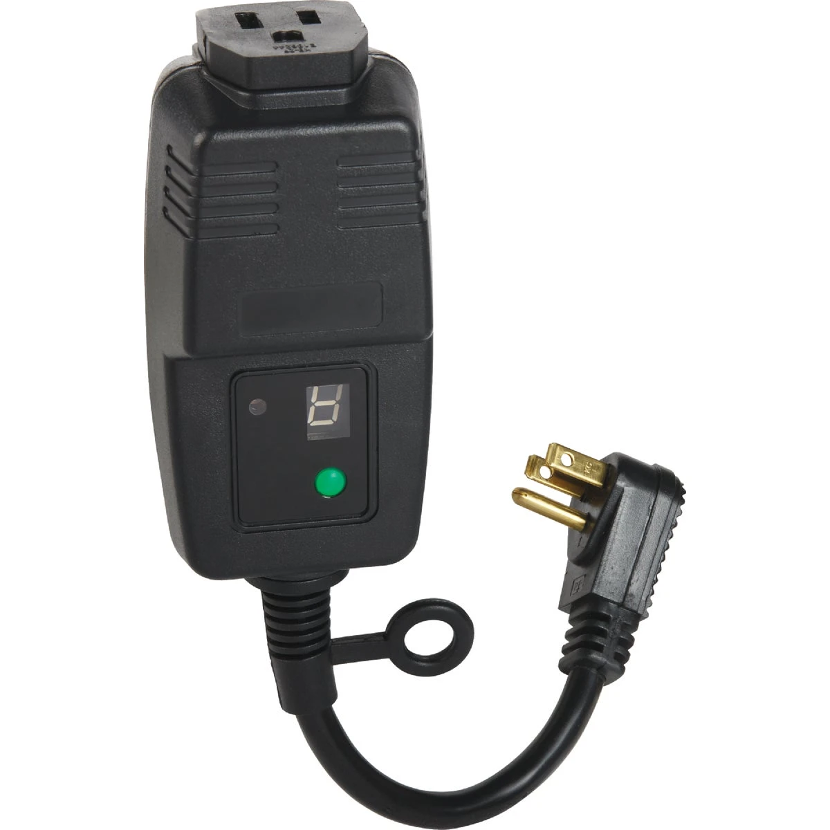 15 Amp 120 Volt 1800 Watt Black Outdoor Digital Timer With Photocell