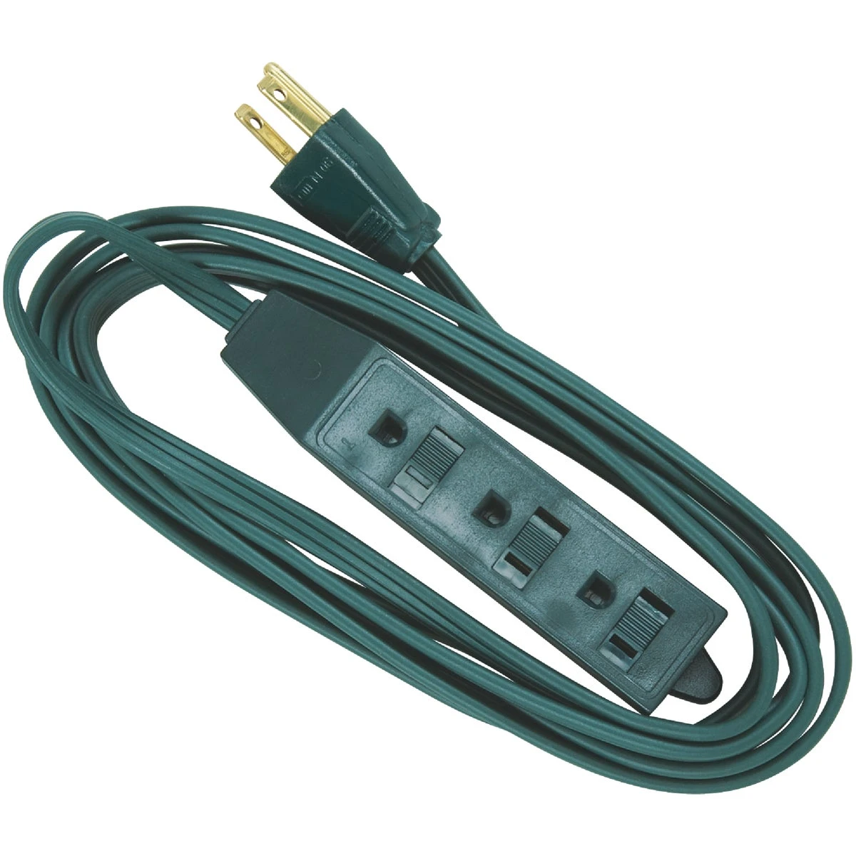 9 Ft. 16/3 Interior Extension Cord With 3-outlet Powerblock