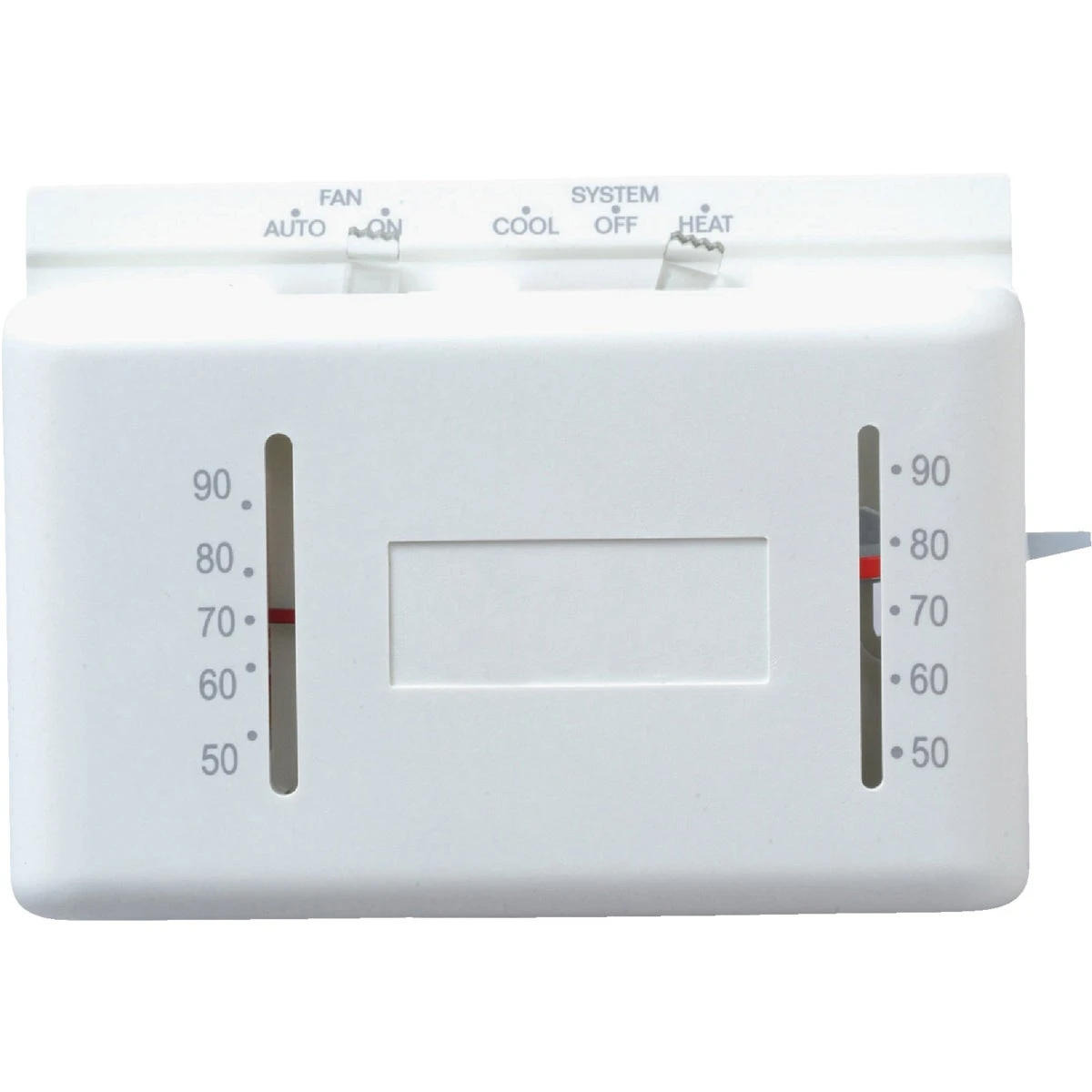 50°f To 90°f 24v Deluxe Mechanical Thermostat For Heating And Cooling Systems