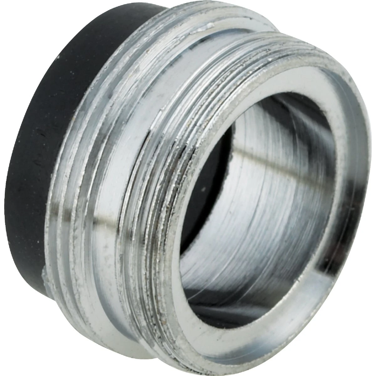 55/64"-27 Male To 13/16" X 27 Female Faucet Adapter - Chrome-plated Brass