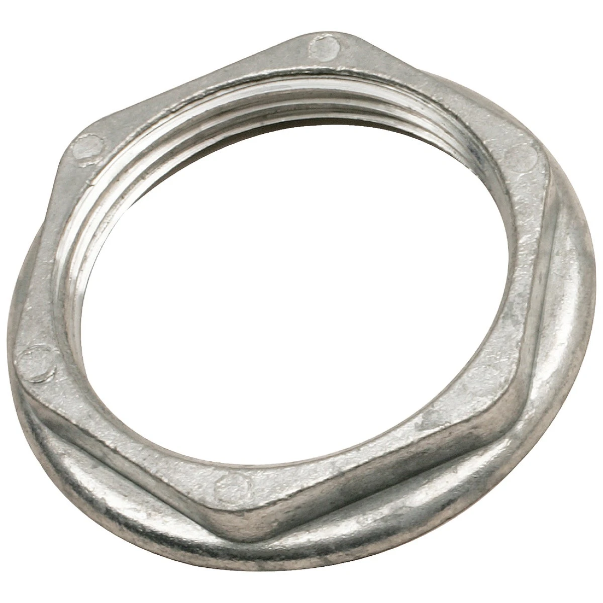 1-1/2 Inch Metal Zinc Jam Nut For Plumbing Repairs
