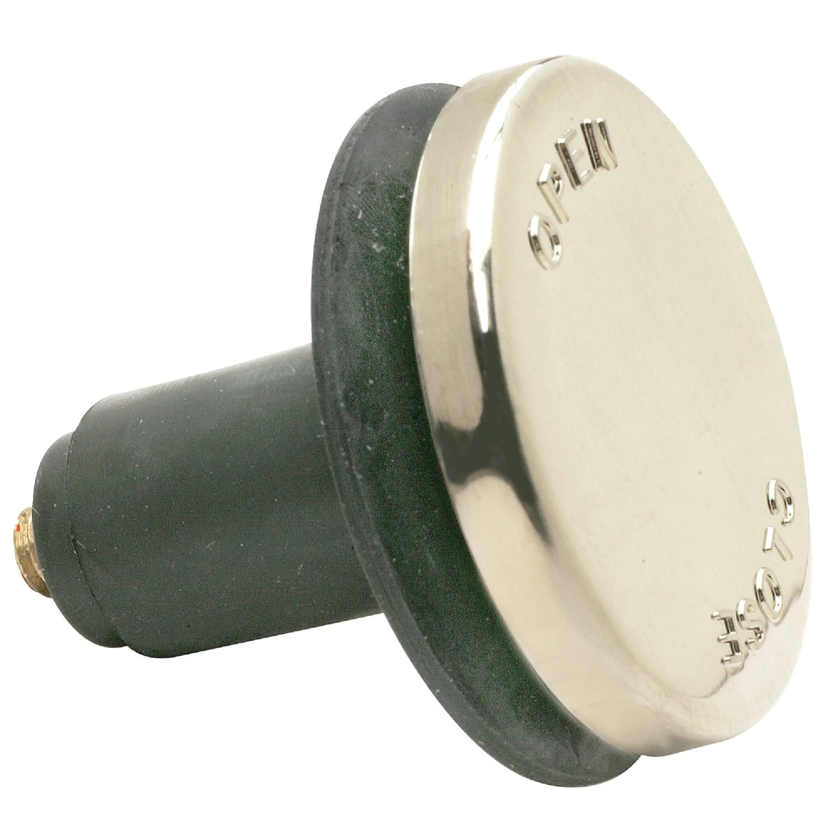 Toe-touch 5/16" Thread Tub Drain Stopper Cartridge In Brushed Nickel Finish