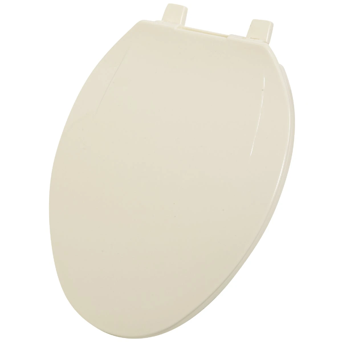 Elongated Closed Front Bone Plastic Toilet Seat - Model 445496