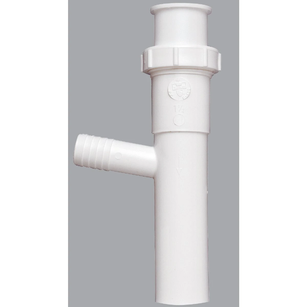 1-1/2 In. X 8 In. Plastic Dishwasher Tailpiece - Universal Slip-joint Connection