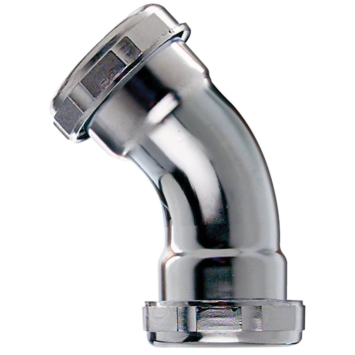 1-1/2 Inch Chrome-plated 45 Degree Slip-joint Elbow Fitting