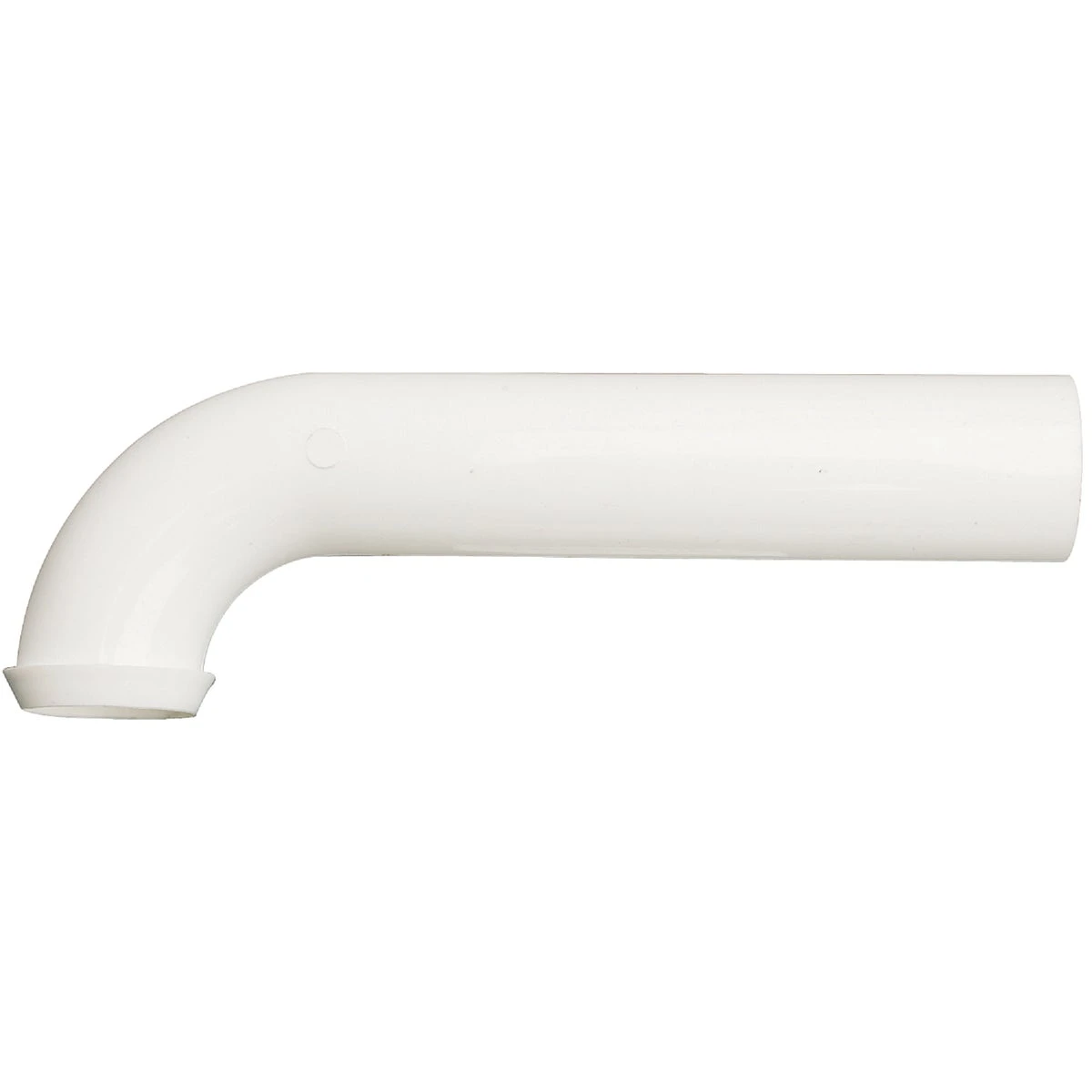 1-1/4 In. X 7 In. White Plastic Wall Tube For Tubular Drain Applications