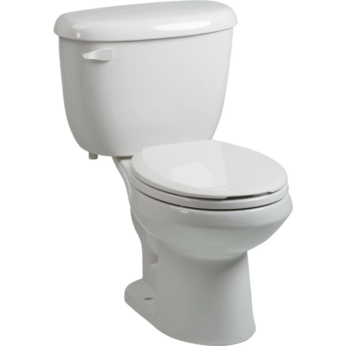 White Round Bowl 1.28 Gpf Toilet Express With Installation Hardware