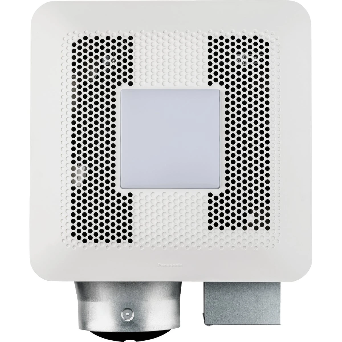 Whisper Thin 80/100 Cfm Auto Bath Exhaust Fan With Led Light And Sensor