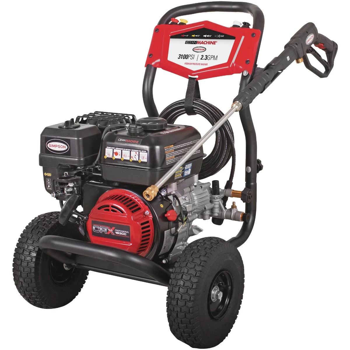 3100 Psi 2.3 Gpm Cold Water Gas Pressure Washer Cm61227