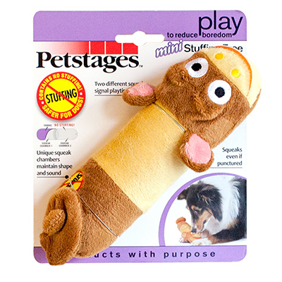 Lil Squeak Monkey Dog Toy - Interactive Plush Toy For Dogs