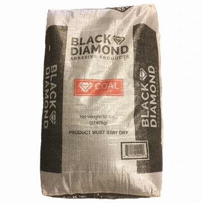 Medium Sandblasting Abrasive, 50 Lbs. - Coal Slag Blend