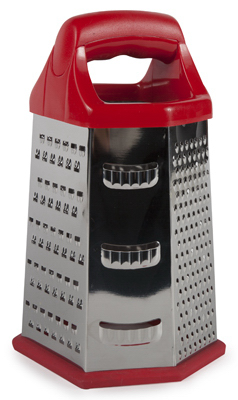 Modern Hex Grater, Multi-purpose Stainless Steel With 6 Unique Textures