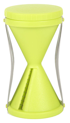 Green Vegetable Spiralizer for Creating Spiral Cuts from Vegetables