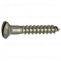 10 X 1-1/4 Inch Oval Butt Plate Screws - Pack Of 10