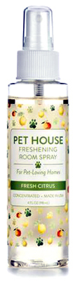 One Fur All Air Freshener Room Spray Fresh Citrus Scent 4 Ounce Bottle