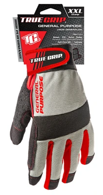 General Purpose Work Gloves Blue Extra Extra Large Touchscreen Compatible
