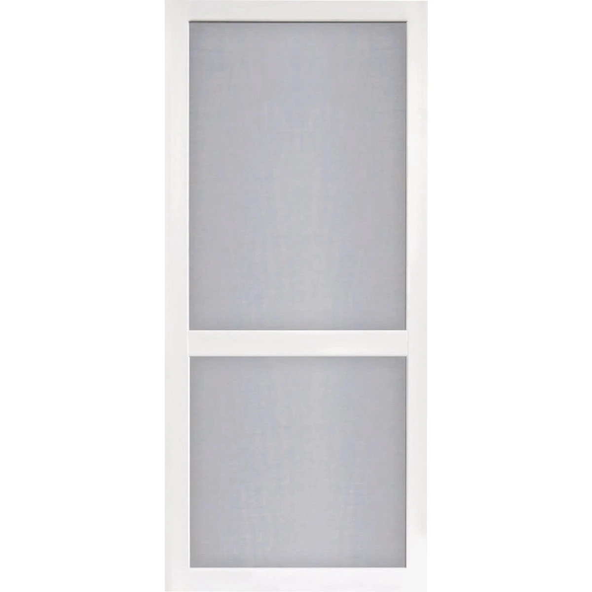 Vinylcraft 36 In. W X 80 In. H White Vinyl Screen Door With Hardware