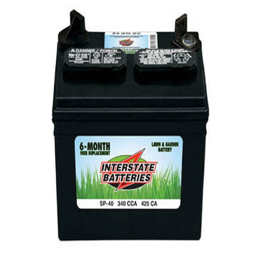 340 Cold Cranking Amps Tractor Mower Battery Sp-40 For Reliable Power