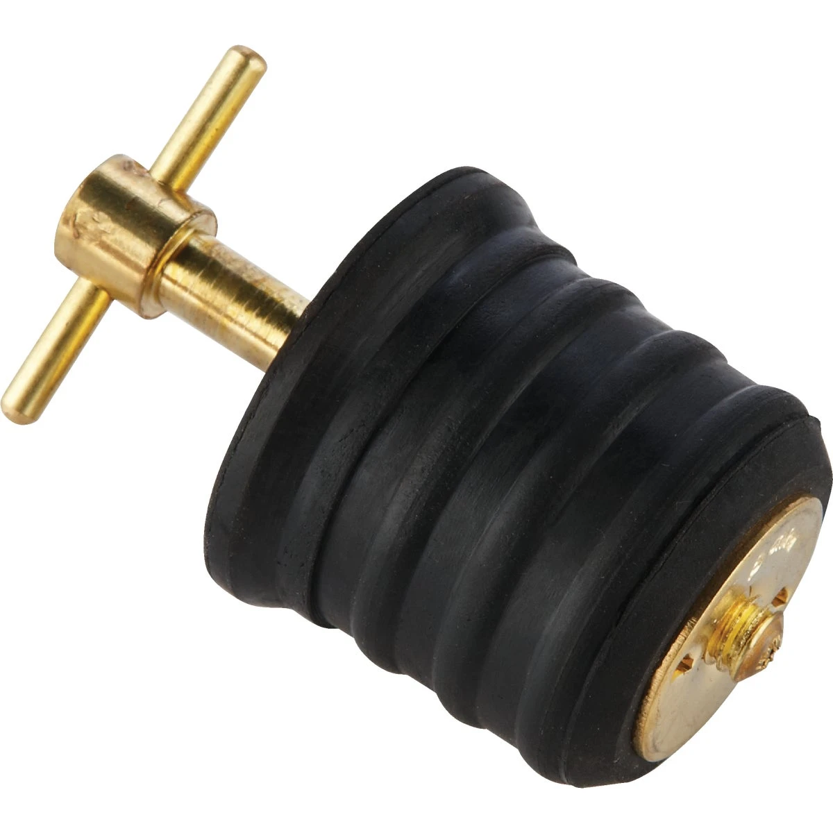 1-1/4 Inch Twist Brass Drain Plug For Boats And Marine Applications