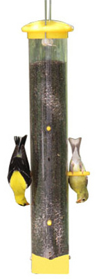 Nyjer Thistle Finch Feeder, 17.25 Inch, 1.25 Lb Capacity With 6 Perches