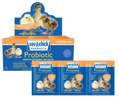 Sav-A-Chick Poultry Probiotic Supplement, 0.17 Ounce Bottle