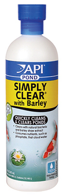 Simply Clear Pond Water Clarifier, 16-ounce Bottle For Freshwater Ponds