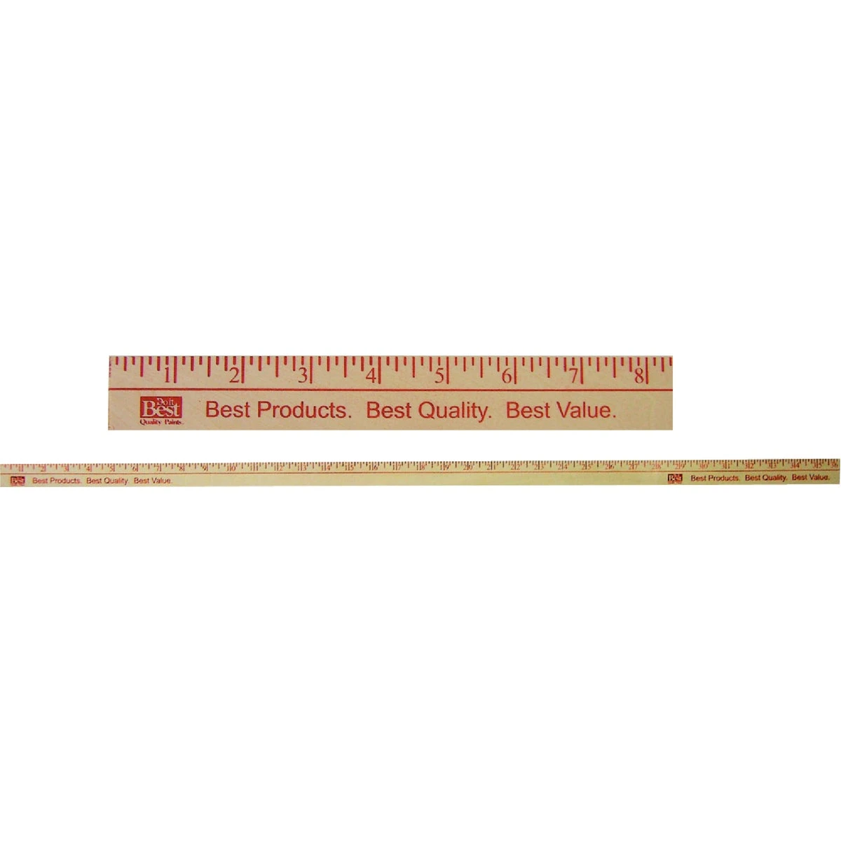 36 Inch Wood Yardstick - Measuring Tool For Precision And Accuracy