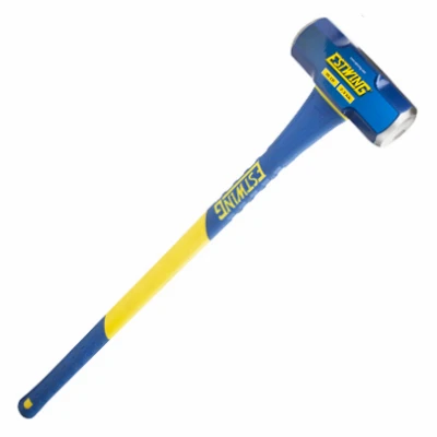 16 Pound Sledge Hammer with Steel Head and 36 Inch Fiberglass Handle