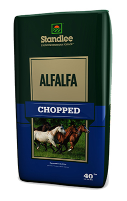 Premium Chopped Alfalfa Hay, 40 Pounds Bag