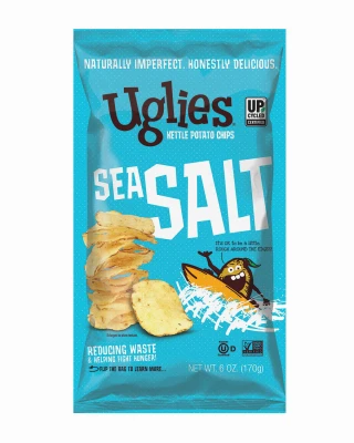 Original Sea Salt Kettle Chips, 6 Ounce Bag - Perfect Snack For Outdoor Adventures