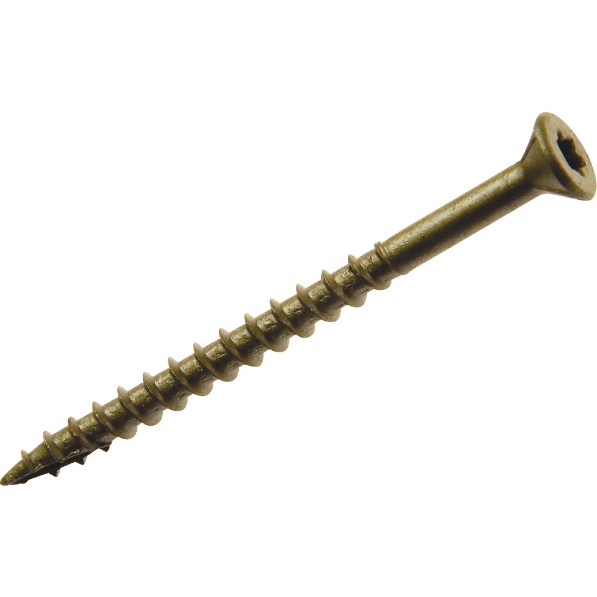 #9 X 3 In. Gold Star Wood Deck Screw 25 Lb. Pail