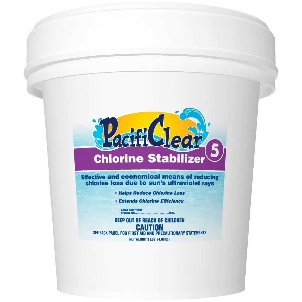 9 Lb. Chlorine Stabilizer Granule For Swimming Pools