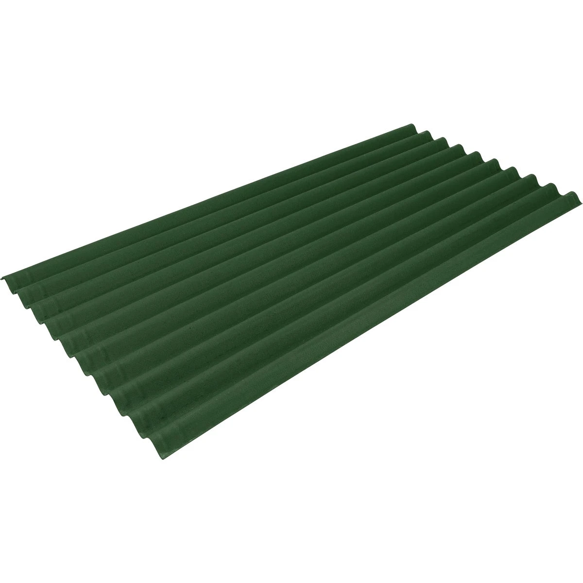 Ondura Premium 38 In. X 79 In. Green Bitumen Roofing Panel - Model 1154