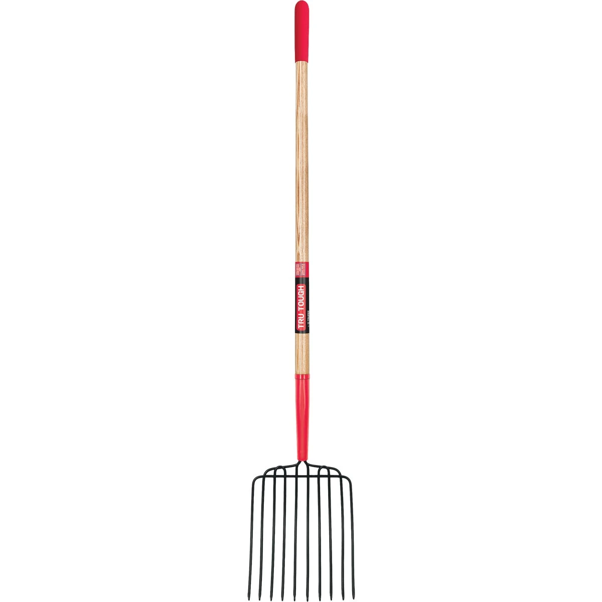 10-tine Manure And Bedding Fork With 54" Hardwood Handle