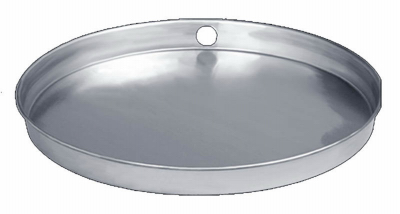 Aluminum Water Heater Pan 18 Inch Inside Diameter by 20 Inch Outside Diameter by 3 Inch Depth