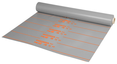 6' X 50' Gray Shower Pan Liner - Durable Waterproof Material