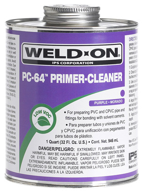 Pc64 1/2 Pint Conditioner For Pvc And Cpvc Pipe