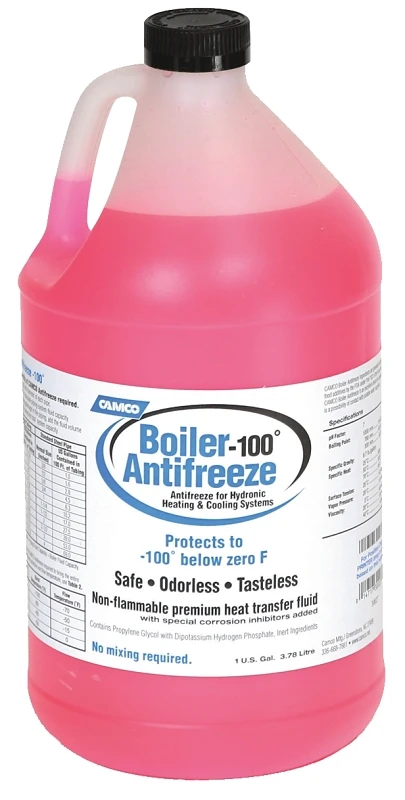 Antifreeze Boiler Fluid 1 Gallon For Hydronic Heating Systems