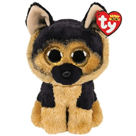 Beanie Boos Spirit The German Shepherd Glitter Eyes Medium Size 9 Inch Plush Toy