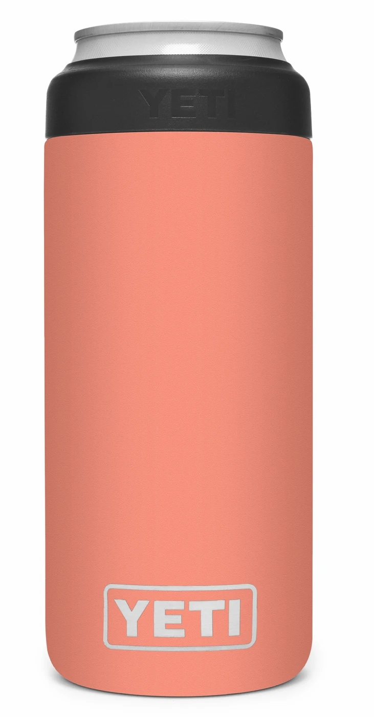 Rambler Colster Slim Can Insulator - 12oz - Coral Color