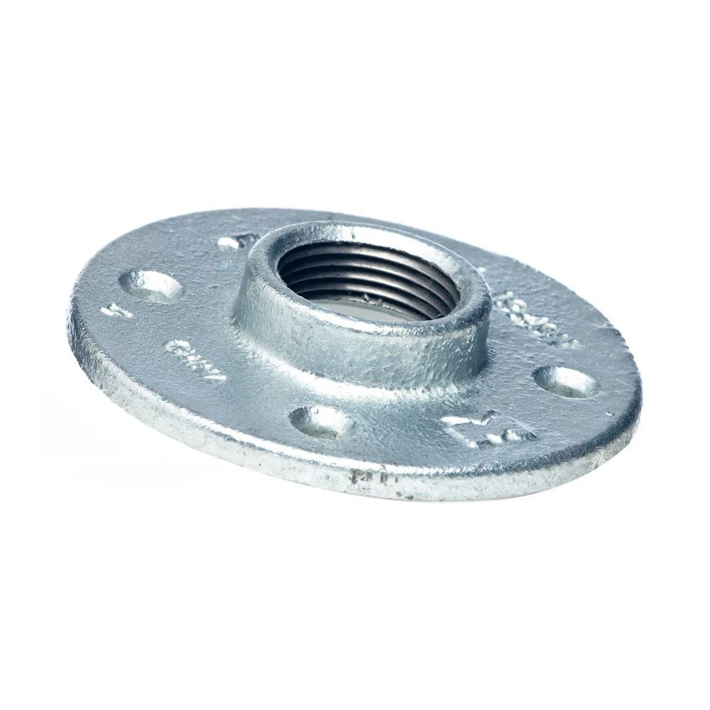 3/8 Inch Galvanized Malleable Iron Floor Flange - Durable And Versatile Fitting